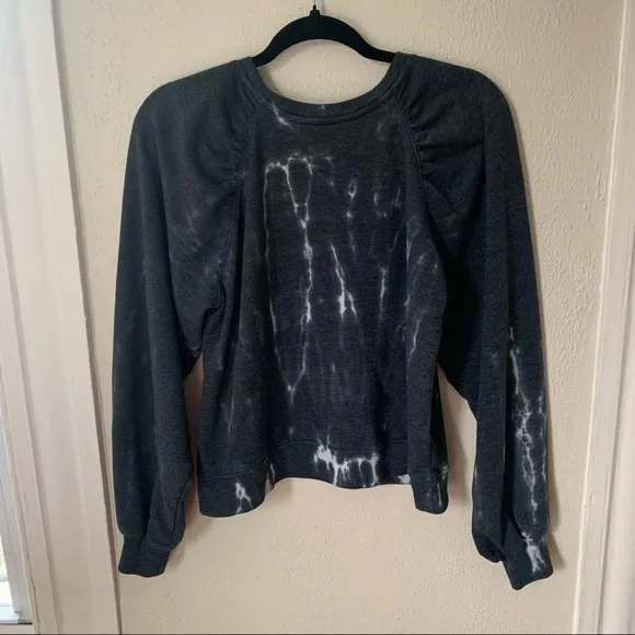 Anthropologie Gray Tie-Dye Sweatshirt - Picture 4 of 8